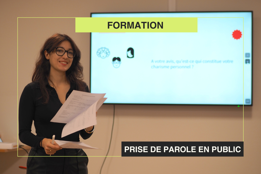 Formation : prise de parole en public